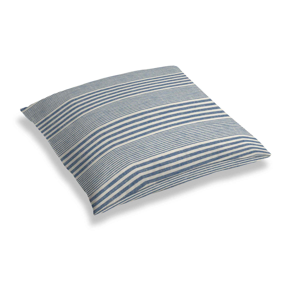 Simple Floor Pillow in All Lined Up - Lake