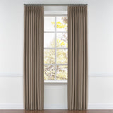 Pinch Pleat Drapery in Sunbrella® Canvas - Taupe