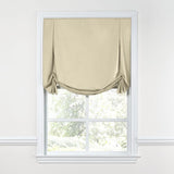 Tulip Roman Shade in Sunbrella® Canvas - Vellum