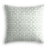 Outdoor Pillow in Sunbrella® Fretwork - Mist