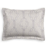 Pillow Sham in Take A Fancy - Pewter