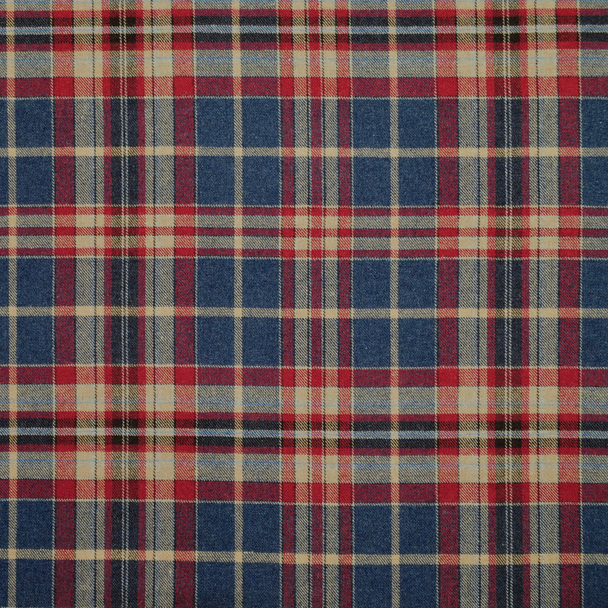Pillow Sham in Tartan - Flannel