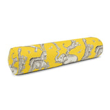 Bolster Pillow in Tobi Fairley Langdon - Yellow