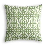 Throw Pillow in Trellis Like It Is - Meadow