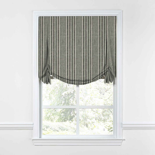 Tulip Roman Shade in All Lined Up - Loon