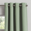 Grommet Drapery in Classic Linen - Olive