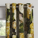 Grommet Drapery in Garden Tea Time - Moonglow