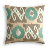 Throw Pillow in XOXO - Teal