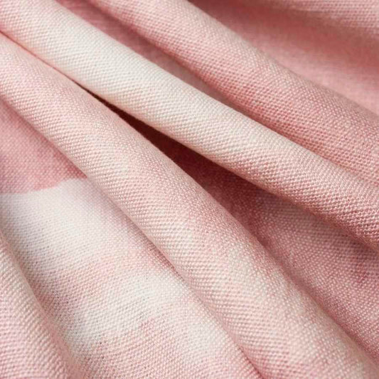 Flat Roman Shade in Up In The Sky - Blush