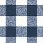 Large Lumbar Pillow in Buffalo Check - Navy