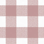 Grommet Drapery in Buffalo Check - Mauve
