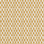 Circular Throw Pillow in Checking In Honey