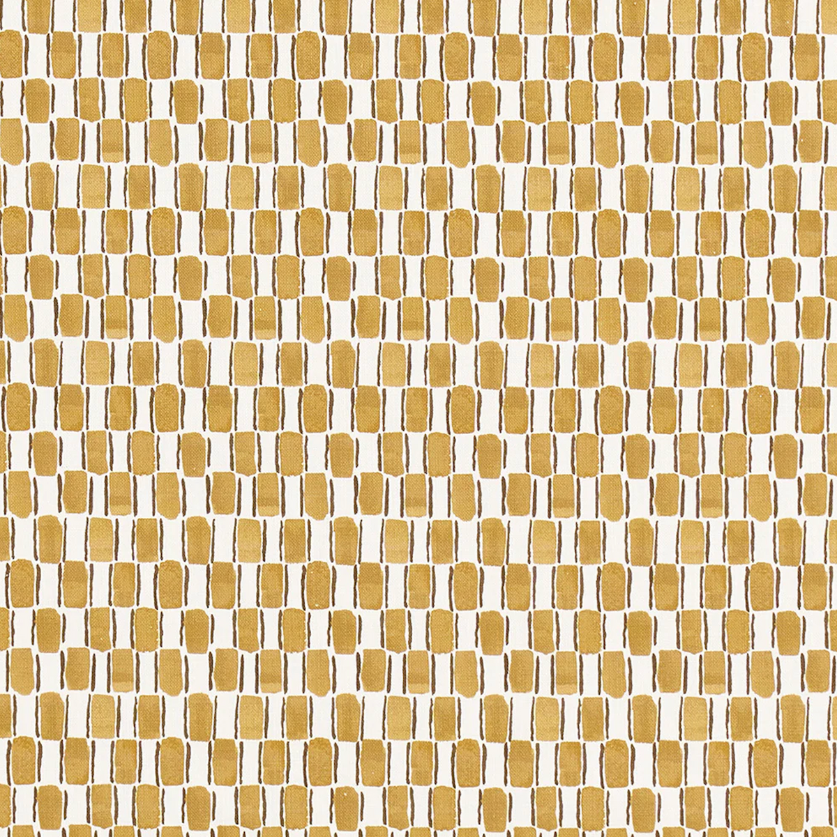 Circular Throw Pillow in Checking In Honey
