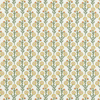 Euro Pleat Drapery in Cottage Flowers - Sunbeam
