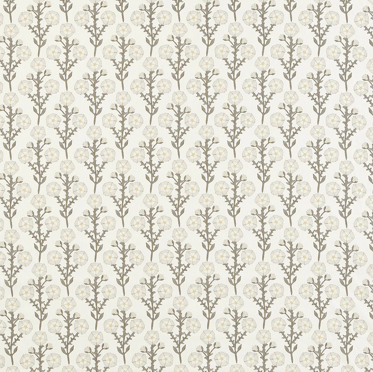 Tulip Roman Shade in Cottage Flowers - Vanilla