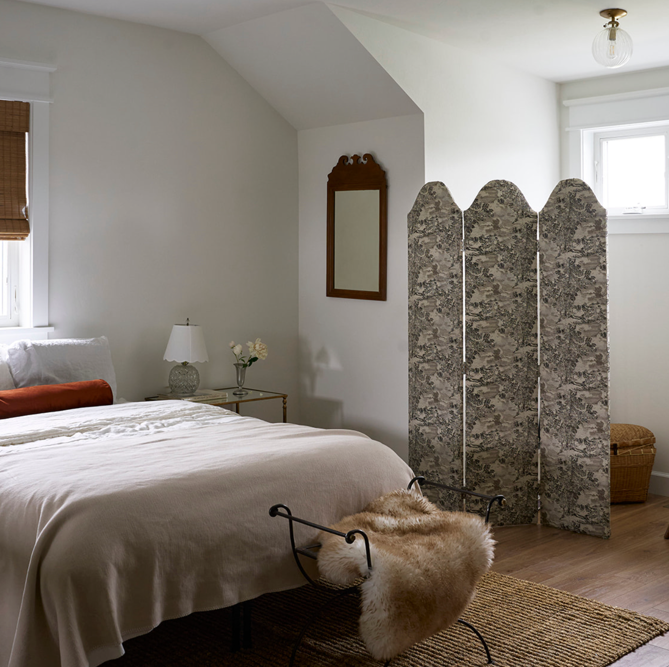 Euro Sham in Country Toile - Onyx