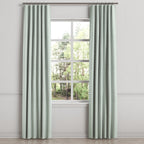 Convertible Drapery in Luxe Gingham - Spa