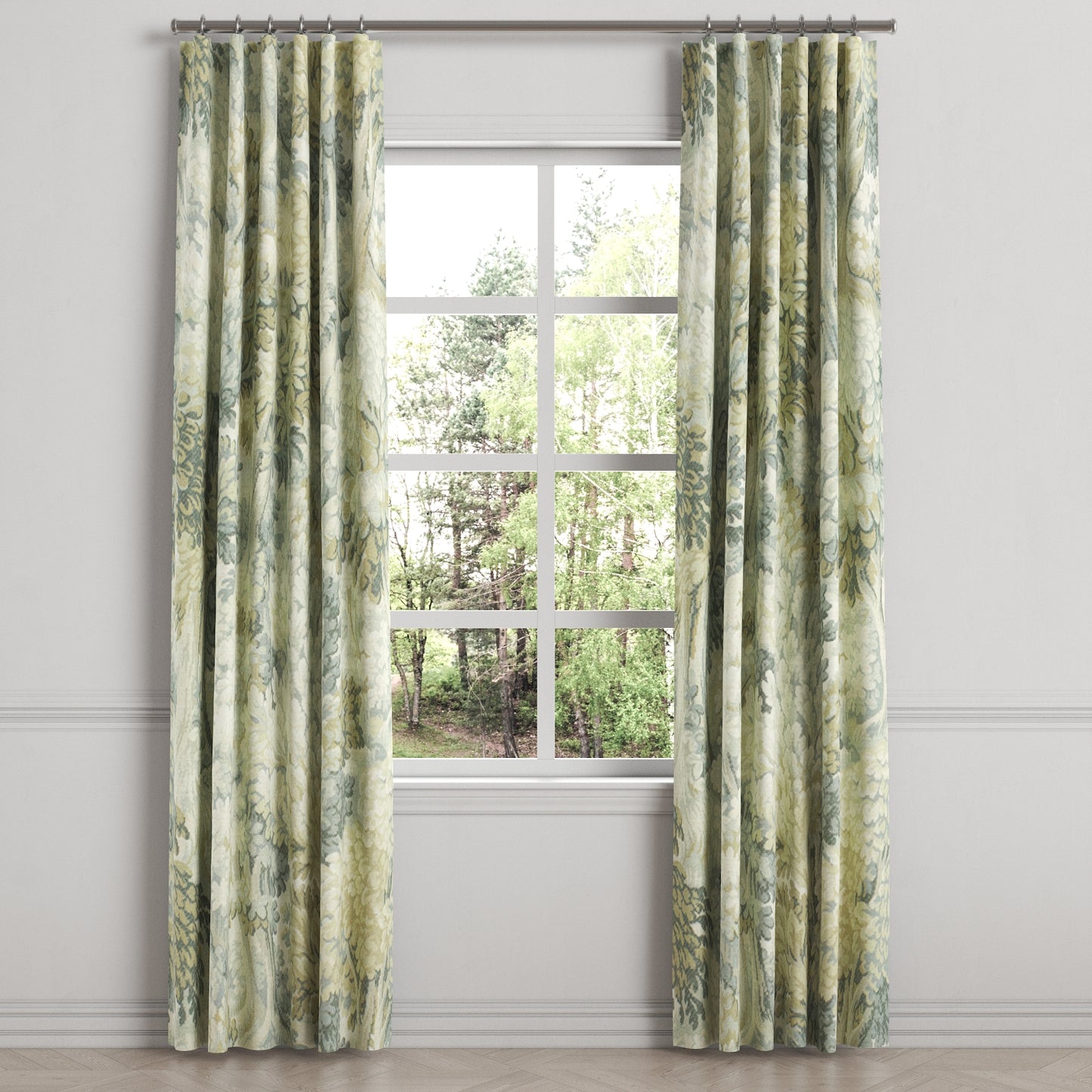 Convertible Drapery in Enchanted Forest - Mineral