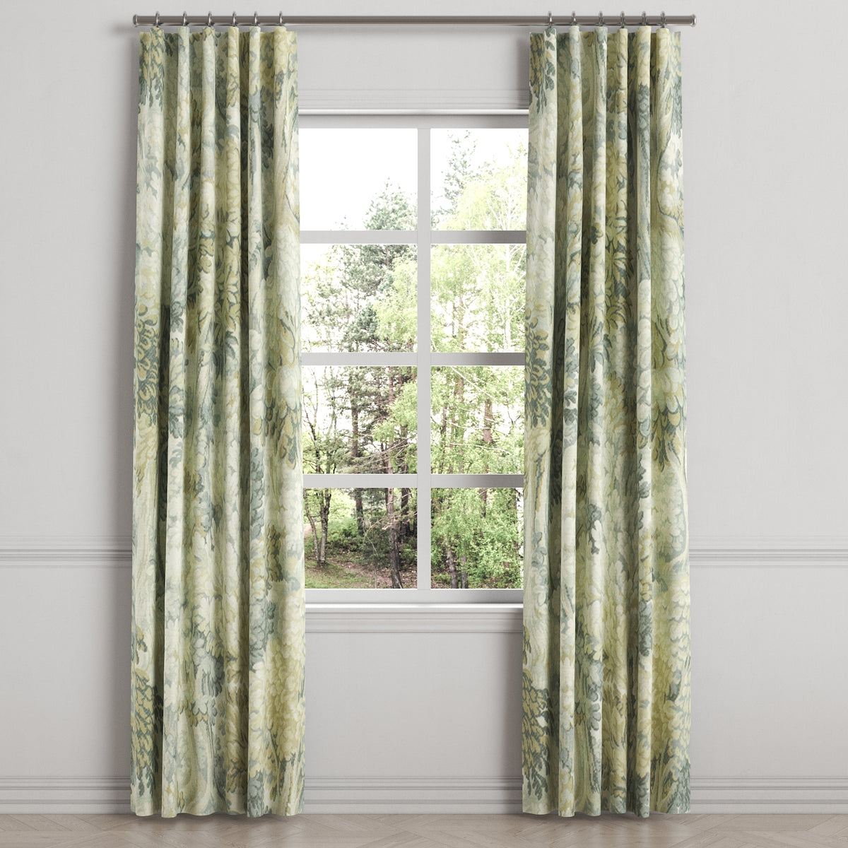Convertible Drapery in Enchanted Forest - Mineral