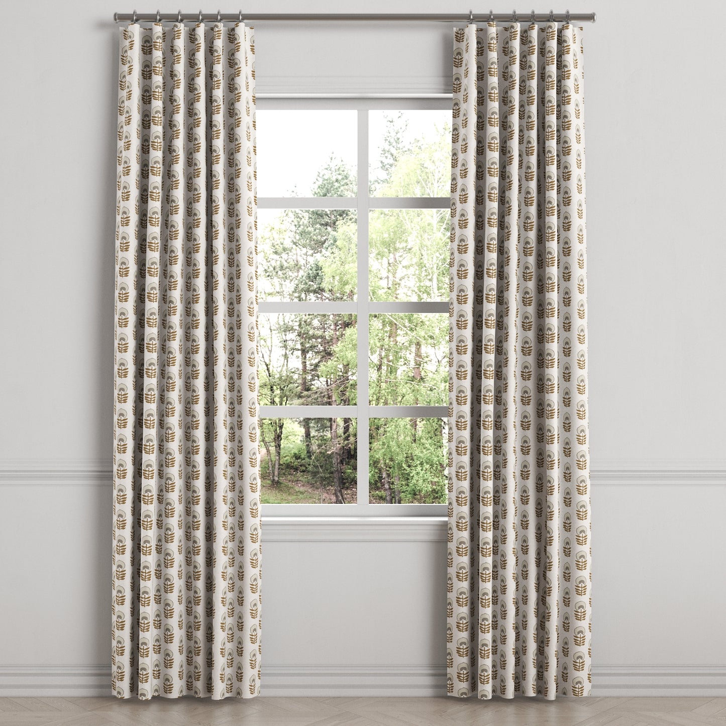 Convertible Drapery in Mini Florals - Birch