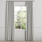 Convertible Drapery in Mini Florals - Ivory