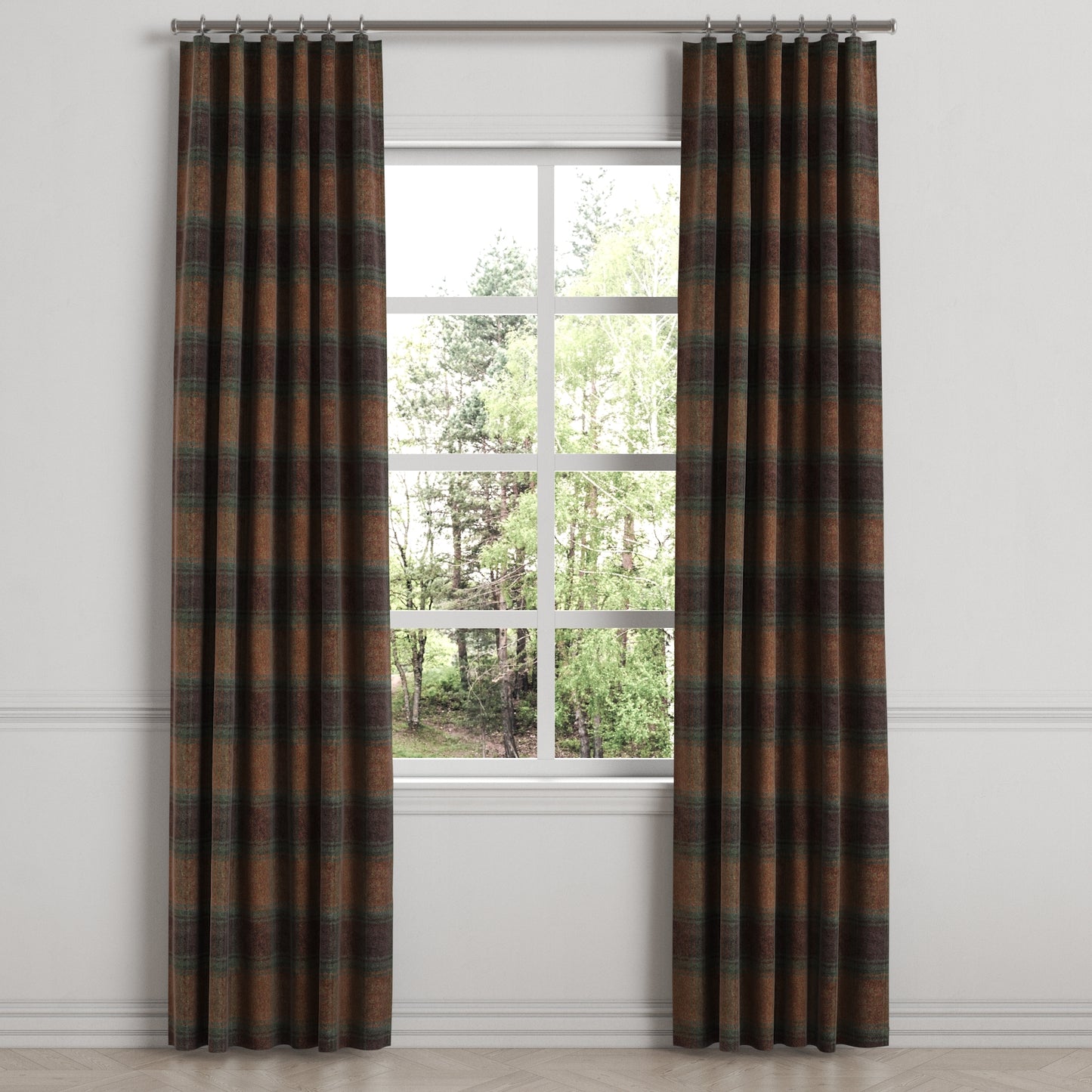 Convertible Drapery in Cozy Cabin - Pumpernickel