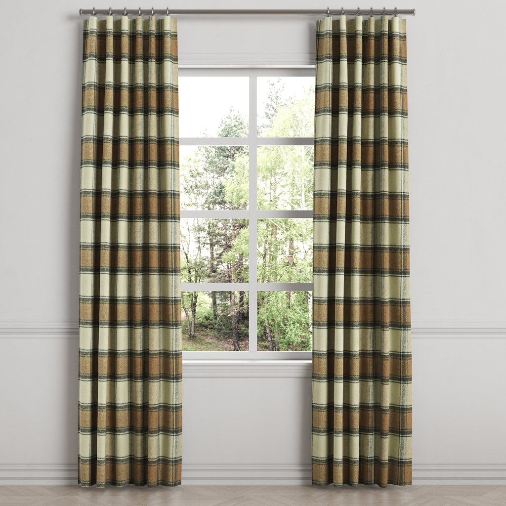 Convertible Drapery in Cozy Cabin - Walnut