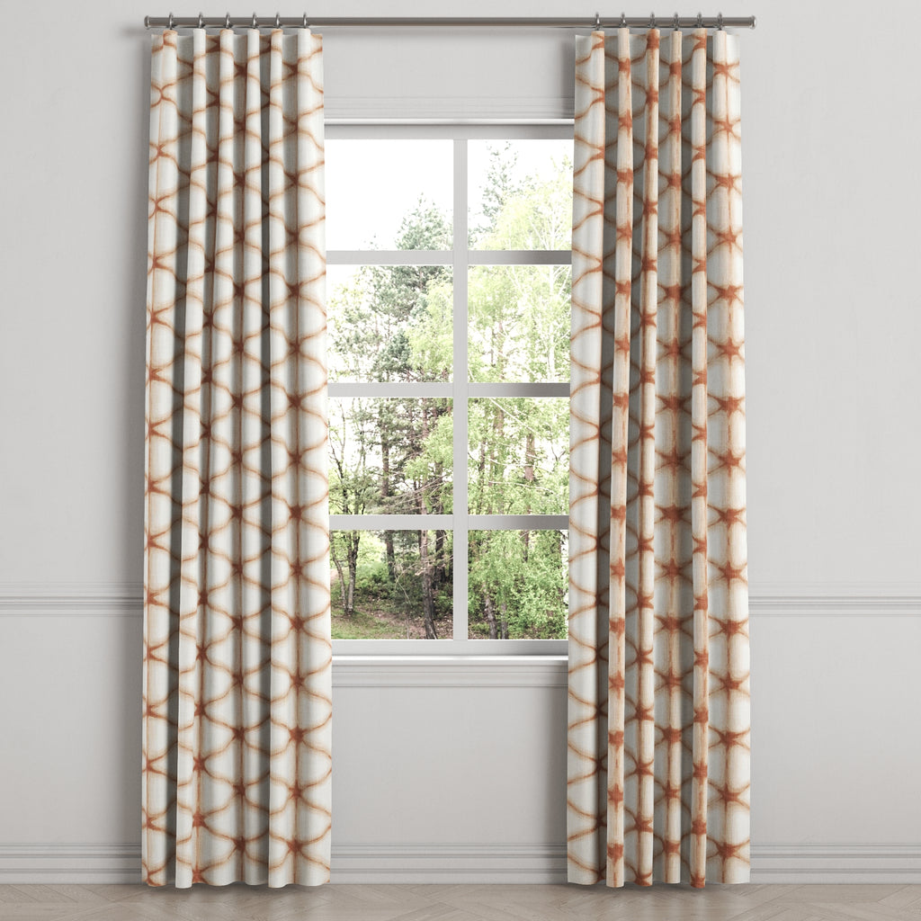 Convertible Drapery in Point Taken - Coral