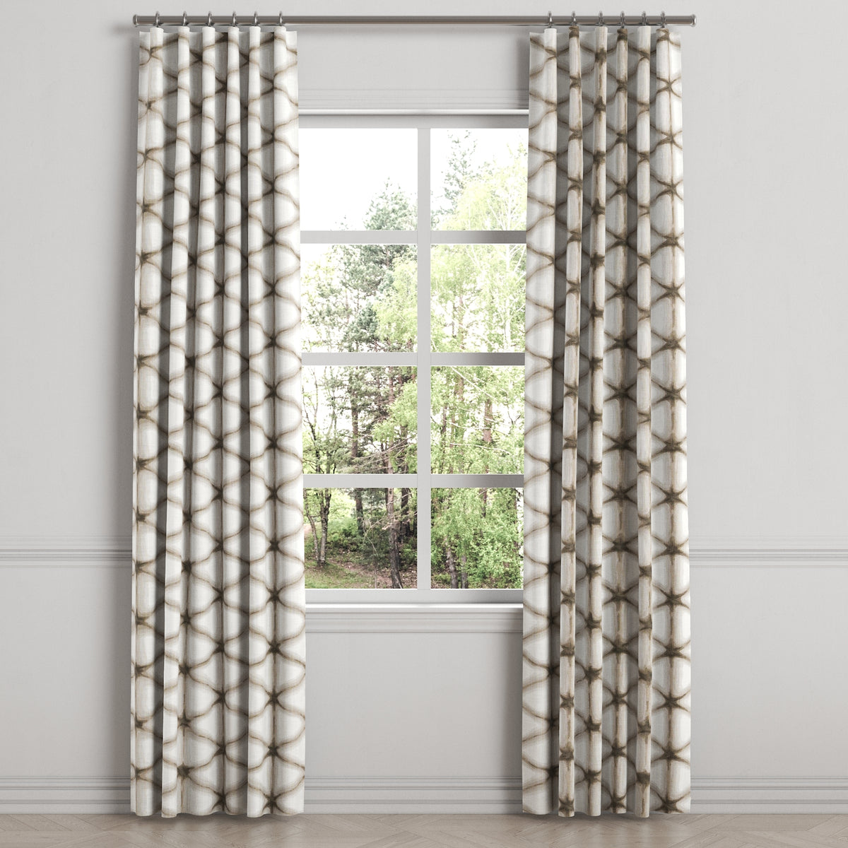 Convertible Drapery in Point Taken - Wood