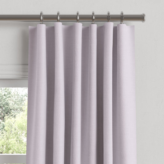 Convertible Drapery in Classic Linen - Lavender