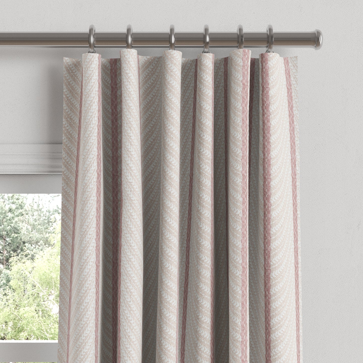 Convertible Drapery in Ophelia - Pink