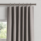 Convertible Drapery in Lush Linen - Smokey Quartz