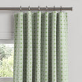 Convertible Drapery in Luxe Gingham - Celery