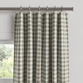 Convertible Drapery in Luxe Gingham - Chocolate