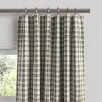 Convertible Drapery in Luxe Gingham - Chocolate