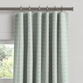 Convertible Drapery in Luxe Gingham - Spa