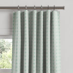 Convertible Drapery in Luxe Gingham - Spa