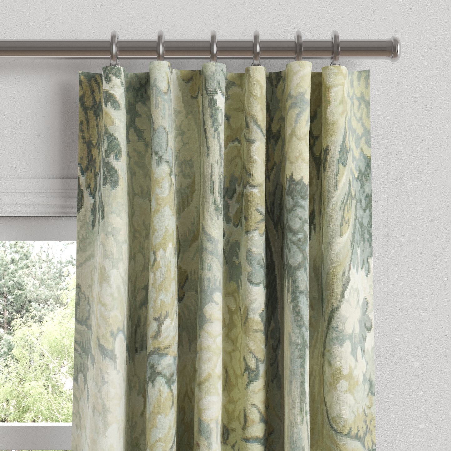 Convertible Drapery in Enchanted Forest - Mineral