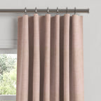 Convertible Drapery in Woven Cotton - Pink