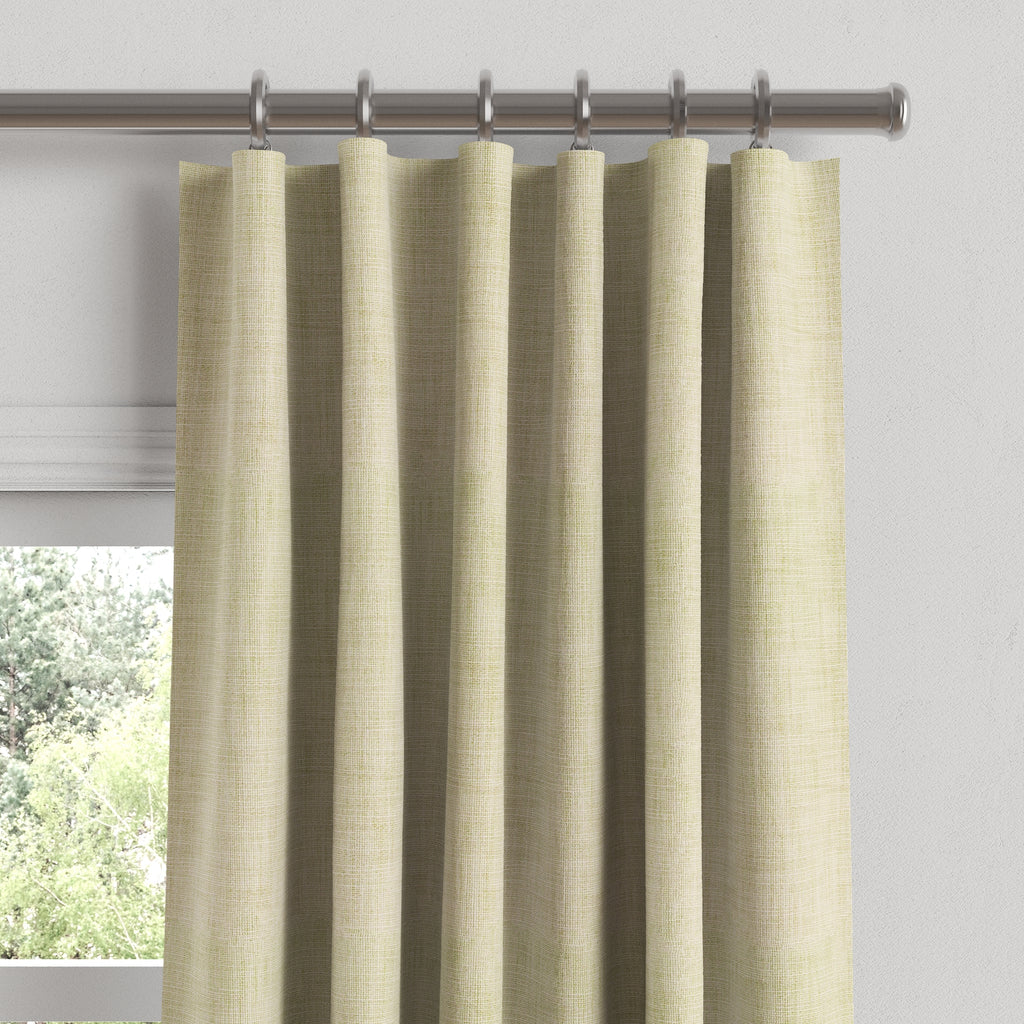 Convertible Drapery in Woven Cotton - Beige