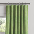 Convertible Drapery in Woven Cotton - Green