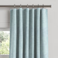 Convertible Drapery in Woven Cotton - Sky Blue