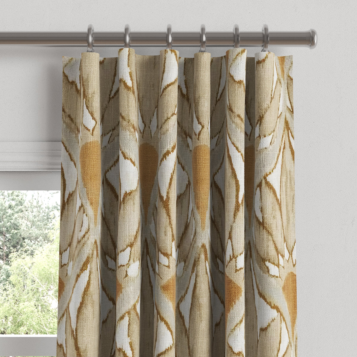 Convertible Drapery in Petal Press - Cinnamon