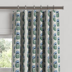 Convertible Drapery in Mini Florals - Forest