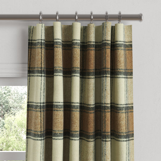 Convertible Drapery in Cozy Cabin - Walnut