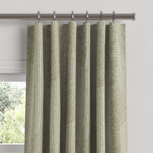 Convertible Drapery in Make Waves - Oatmeal