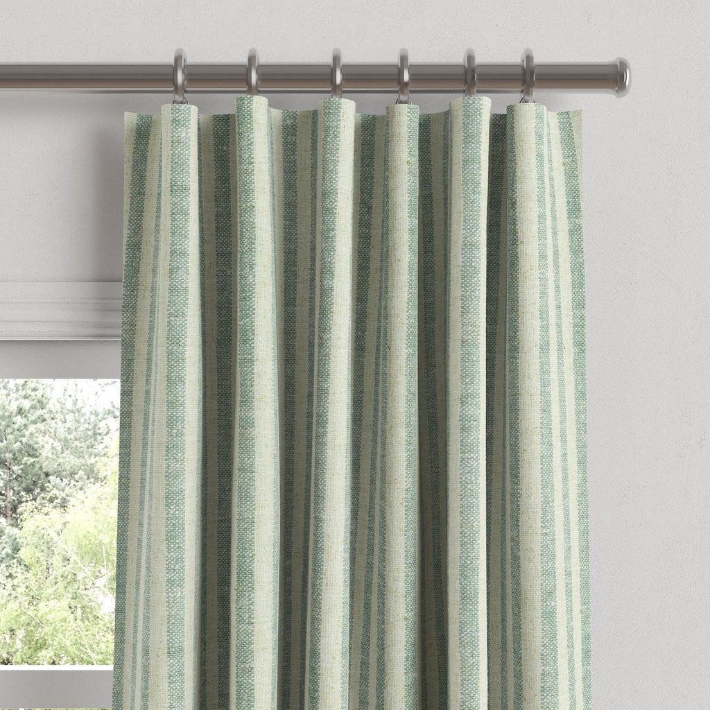 Convertible Drapery in Candy Shop Stripes - Bottleglass