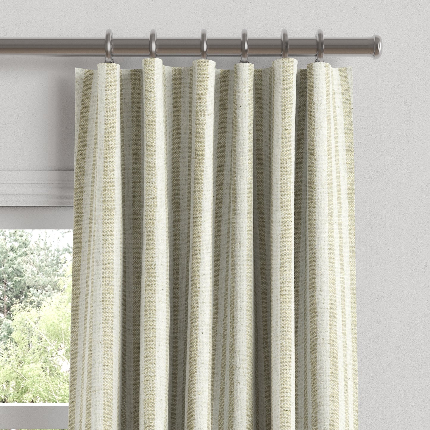 Convertible Drapery in Candy Shop Stripes - Dune
