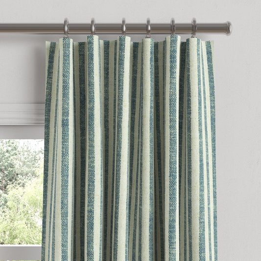 Convertible Drapery in Candy Shop Stripes - Navy