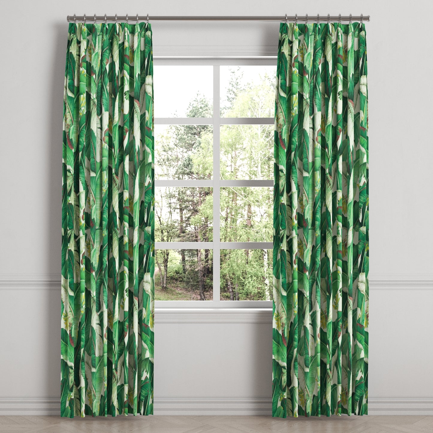 Euro Pleat Drapery in Island Breeze